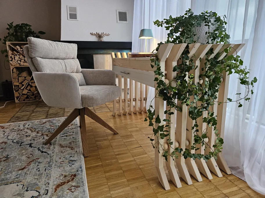 Schreibtisch Zen mit grosser Schublade