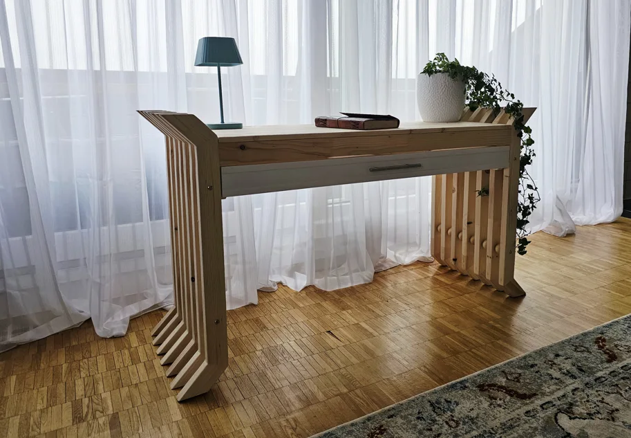 Schreibtisch Zen mit grosser Schublade